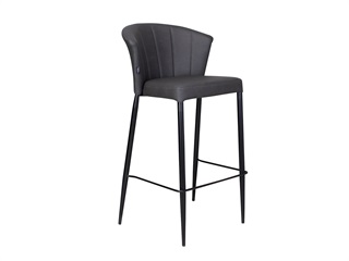 Thor high bar stool, Grey